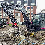 Lehnhoff: Neue M&ouml;glichkeiten mit vollhydraulischem  Schnellwechselsystem erschlie&szlig;en