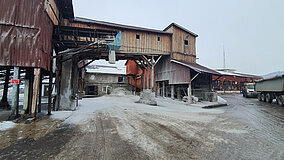 CASE Baumaschinen Flotte als operatives Rückgratim Salzbergwerk in Rumänien