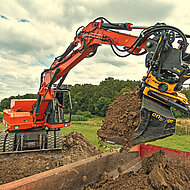 engcon: Alter Bagger und neuer Tilt