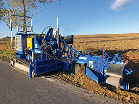 LIBA Lingener Baumaschinen: Die Kabelverlegung auf wenig Platz meistern