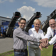 25 Jahre Borkowski &ndash; Jubil&auml;um mit vier Wirtgen-Kaltfr&auml;sen abgerundet