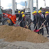 Spatenstich in Wildeshausen &ndash; Investitionen in Unternehmenszukunft