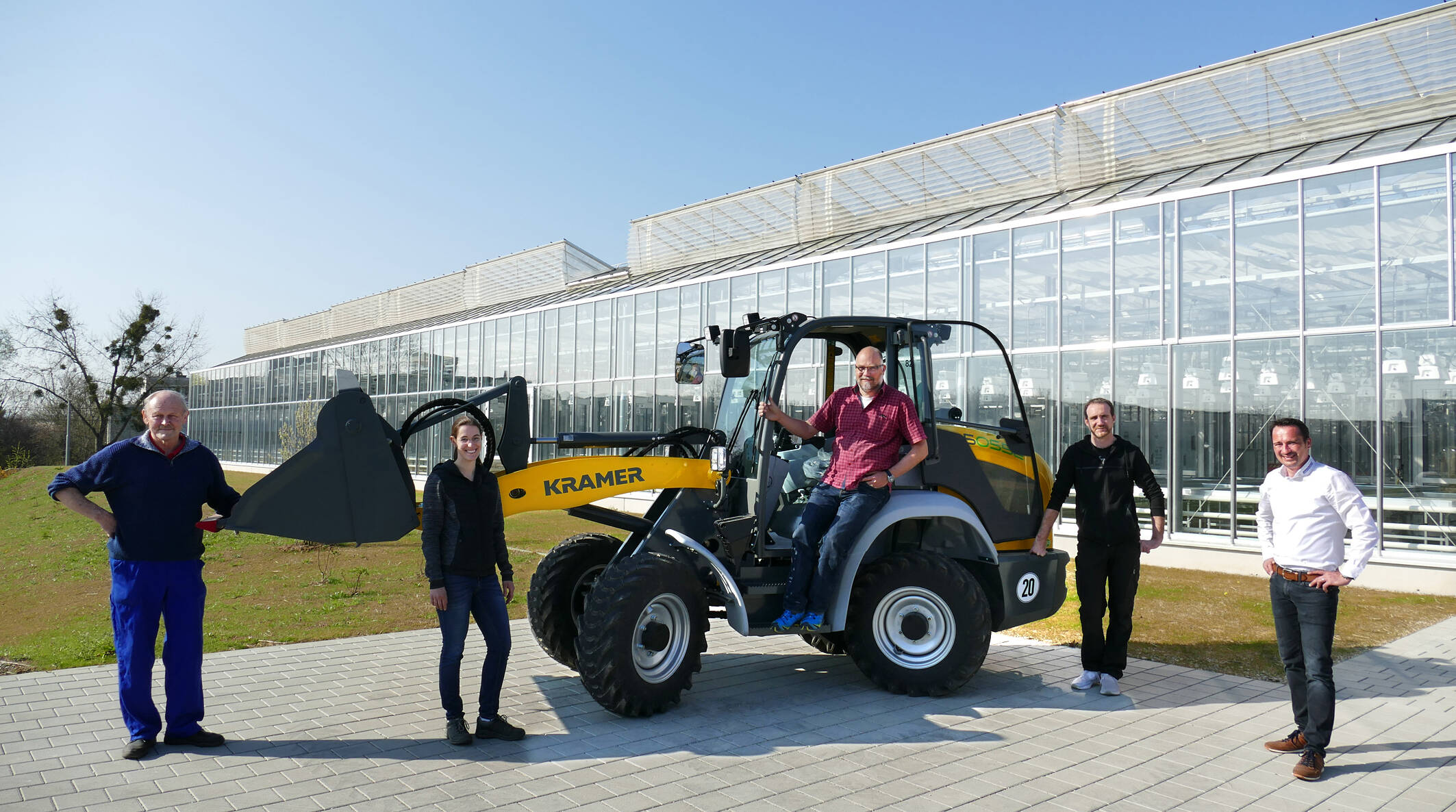 eberle-hald: Uni Hohenheim setzt erstmals E-Radlader ein