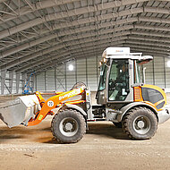 &raquo;Schussfester&laquo; Radlader mit Spezialausr&uuml;stung