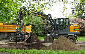 Keine Ausweichwege dank kleinem Schwenkradius