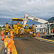 BODO &ndash; Implenia Schweiz &ndash; GOMACO: UHFB bew&auml;hrt sich in der Br&uuml;ckeninstandsetzung