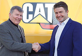 Stabwechsel in der Kommunikation bei Zeppelin Baumaschinen