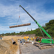 F&uuml;r Arbeiten in unwegsamem Gel&auml;nde
