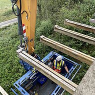 Spezialprojekt f&uuml;r Fahrner: Liebherr fertigt Sonderl&ouml;sung