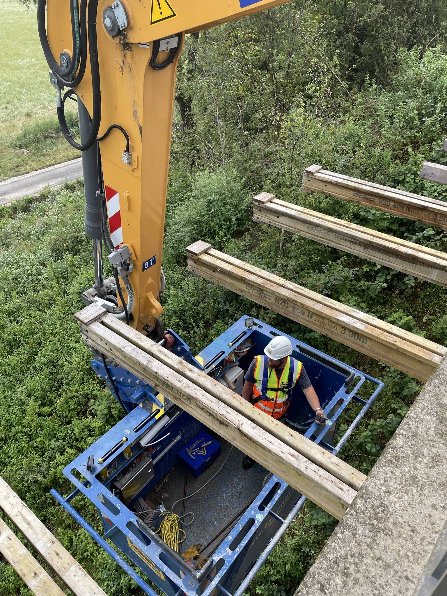 Spezialprojekt für Fahrner: Liebherr fertigt Sonderlösung