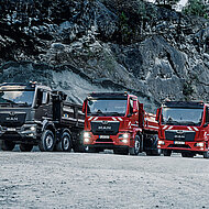MAN Truck & BUS: Robuste Helfer im Bau- und Allradeinsatz
