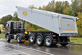 Meiller überzeugt beim Kippsattel-Vergleichstest