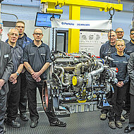 Meilenstein: Produktion des 20&thinsp;000&thinsp;000. Motor gefeiert