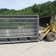 Heras: Bauz&auml;une transportieren & lagern &ndash; Warum es sich lohnt in Transportgestelle zu investieren