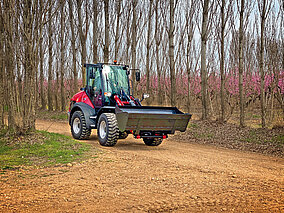 Niedrige Gesamthöhe für leichteren Transport