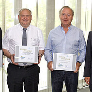 EVB BauPunkt zeichnet drei Gesellschafter aus