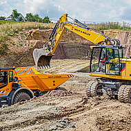 Bergmann-Dumper verst&auml;rken Maschinenpark bei Wolff & M&uuml;ller