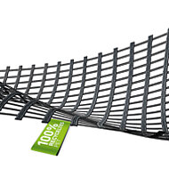 Huesker: Geogitter aus 100 Prozent recyceltem PET vorgestellt