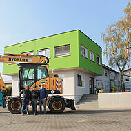 Der HYDREMA MX City Bagger ist in der Metropolregion Rhein-Neckar angekommen!