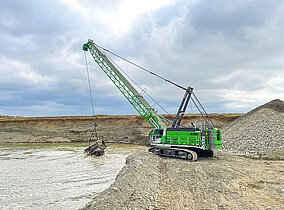 Seilbagger zur Steigerung der Produktionsleistung