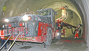 Vier Abschläge täglich sorgen für zügigen Baufortschritt