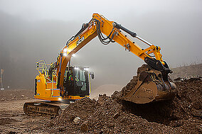 Der Nebel hat sich gelichtet: JCB präsentiert Neuheiten in Staffordshire