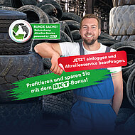 Altreifenverwertungs-Service jetzt im Bohnenkamp-Shop verfügbar