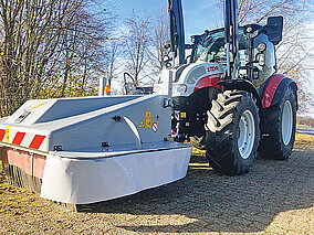 Steyr – CNH Industrial: Elektrophysikalisch und chemiefrei gegen Unkraut