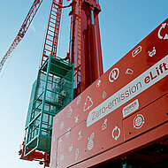 Spierings: Elektrische Krankraft aus der Steckdose