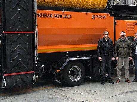 C. Christophel: Der Mietpark von Fot Machinery - jetzt auch mit Trommelsieben und Haldenbändern !