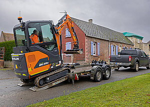 Zuwachs f&uuml;r Elektro-Portfolio: Minibagger &raquo;DX23E-7&laquo; vorgestellt