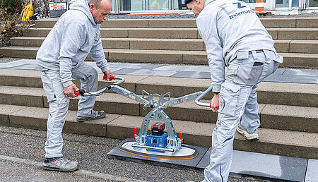 Neues Vakuum-Handverlegeger&auml;t f&uuml;r Platten bis 250&thinsp;kg