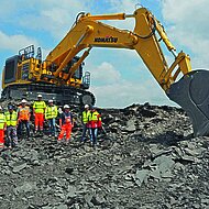 Komatsu - Kuhn: Leistung und umweltschonendes Arbeiten verbinden