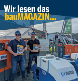 Christoph Henschel, Geschäftsführer der CHE Stahlbau GmbH (re.), und Tony Ryan, Geschäftsführer der Glanaco Limited. 