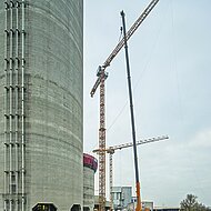 Wedekind: Obendreher im Einsatz f&uuml;r das Zementwerk in Erwitte