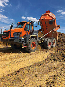 Doosan: Für schwieriges Gelände konzipiert