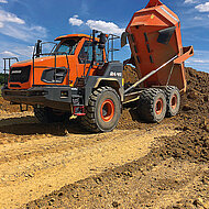 Doosan: F&uuml;r schwieriges Gel&auml;nde&nbsp;konzipiert