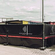 Heras: Baumatten bieten effektiven L&auml;rmschutz