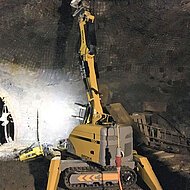 Brokk - Darda: Abbruchroboter in der Salzgewinnung