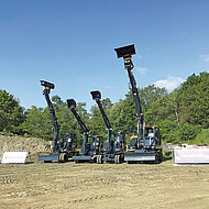 Erweitertes Angebot an Mobil- und Raupenbaggern