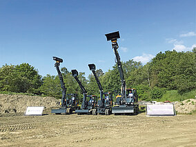 Erweitertes Angebot an Mobil- und Raupenbaggern