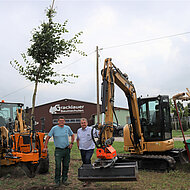 Unterstützung beim Aufforsten