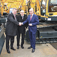 K&uuml;nftig Gebietsvertretung f&uuml;r Baumaschinen von Hyundai