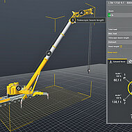 Liebherr-Werk Nenzing: 3D-Hubplanung mit dem &raquo;Liebherr Crane Planner 2.0&laquo;