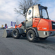 F&uuml;r die Zukunft mit neuem Radlader gut ger&uuml;stet