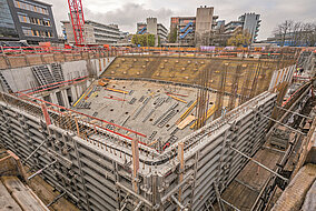 Kombination von Systemschalungen vermeidet Sonderanfertigungen