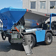 Dellschau &ndash; Blend: Mobile Fl&uuml;ssigbodenproduktion f&uuml;r die innerst&auml;dtische Baustelle