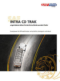 SAF INTRA CD TRAK – angetriebene Achse von SAF-HOLLAND für den Extra-Schub aus dem Trailer
