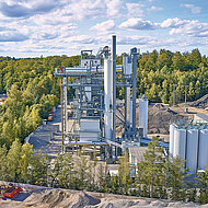 Recycling in der Asphaltproduktion gro&szlig; schreiben