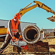 STIHL: Kraftpaket f&uuml;r Trennaufgaben auf engstem Raum